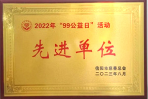 喜报 | 华信建投集团荣获2022年“99公益日”活动先进单位